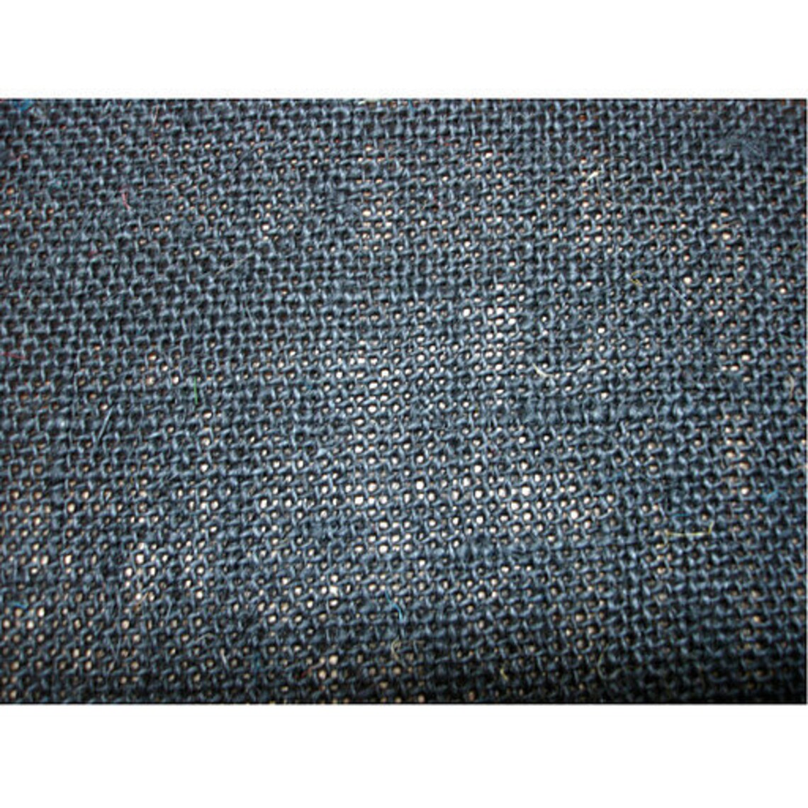 Black Burlap Fabric 1 Yard Etsy