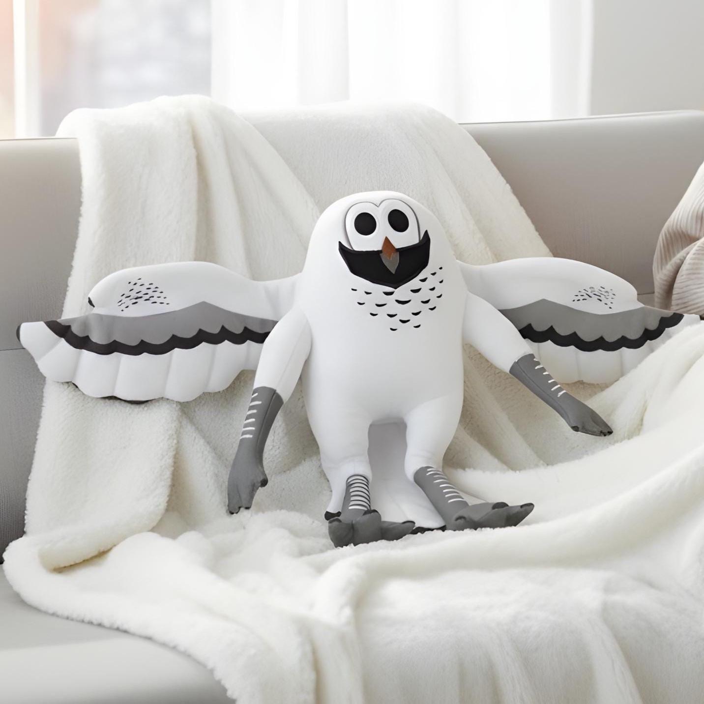 99 Nights in The Forest Plush - The Owl From Roblox, Horror Game Collectible Toy