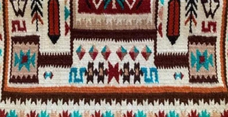 Tapis De Selle Western Fait Main - Laine Nouvelle-Zélande - Plusieurs Tailles