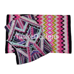 Pink Western Show Vest with Matching Pad - Stretch Riding Apparel