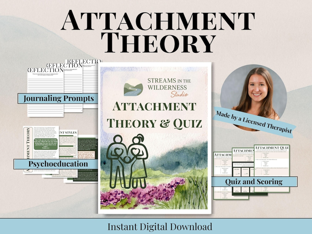 Attachment Style Workbook | Quiz + Relationship Insights + Journaling ...