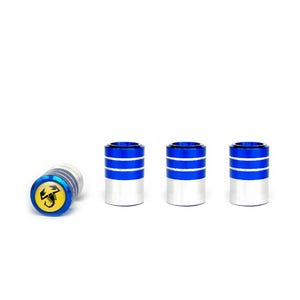 4 pcs Valve Caps Abarht custom logo Universal Fit tires High Quality