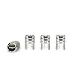 4 pcs Valve Caps Chevrolet custom logo Universal Fit tires High Quality
