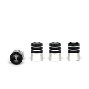 4 pcs Valve Caps Shelby custom logo Universal Fit tires High Quality