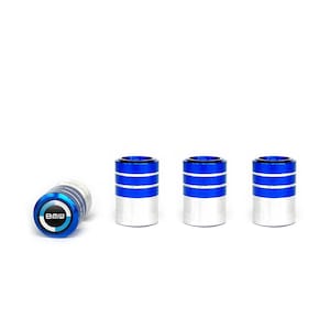 4 pcs Valve Caps BMW custom logo Universal Fit tires High Quality
