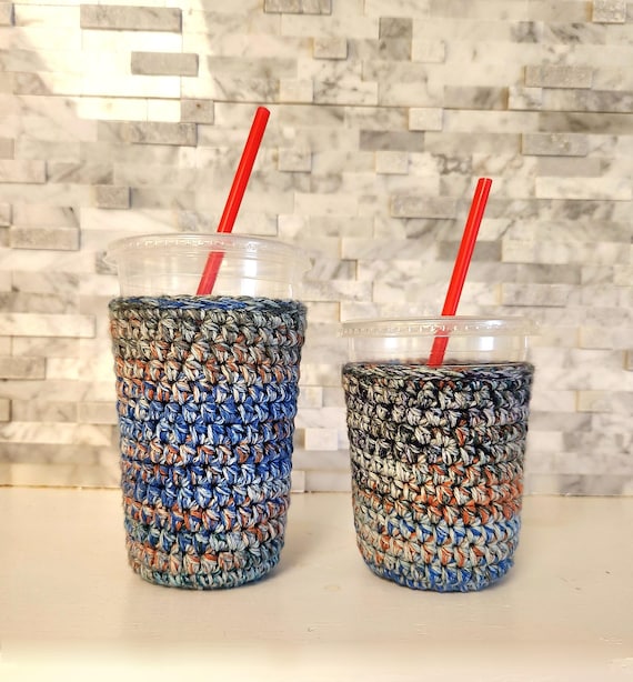 Crochet Cup Coozie Pattern: Easy Coffee Sleeve (PDF Pattern)