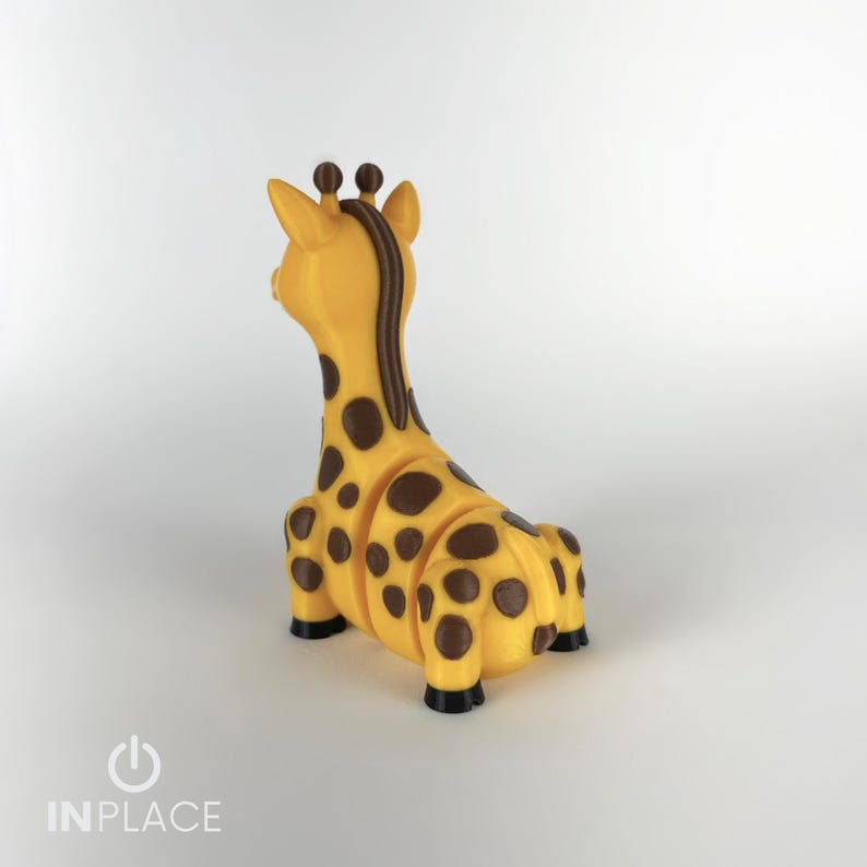 Cute Giraffe Articulated / 3D Print Instant Download/3d Printed Toy/3d ...