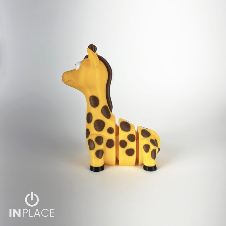 Cute Giraffe Articulated / 3D Print Instant Download/3d Printed Toy/3d ...