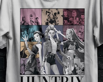 Huntrix Kpop Demon Hunters Tshirt Gift For Women,Mira Pullover For Zoey,Saja Boys Huntrix Pin,Demon Hunter Merch,Jinu Tee,Rumi Fan Poster