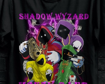 Shadow Wizard Money Gang T-shirt, Bootleg Rap Tee - Etsy
