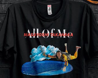 Masayoshi Takanaka Vynil TShirt Cadeau pour les fans, Chemise japonaise Jazz Fusion Rock, All Of Me Album Tee, Takakaka Merch For Man, Takanaka Appareal
