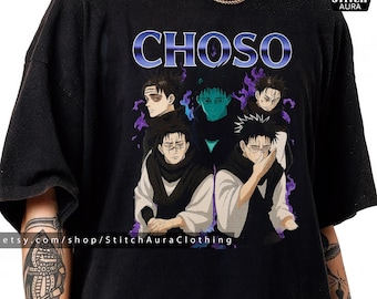 Choso Anime Shirt GiftRyomen Sukuna TShirt,Yuta Okkotsu Poster,Megumi Fushiguro Tshirt,,Toji Fushiguro Tee,Gojo Satoru Cap For Nanami Kento