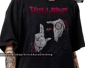Gothic Alucard Hellsing Ultimate Cosplay Tshirt Gift,Seras Victoria Shirt,Hellsing Anime Hoodie,Schrödinger Sweater,Rip Van Winkle Appareal