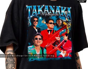 Masayoshi Takanaka Bootleg TShirt prezent dla fanów, japońska koszulka jazzowa Fusion Rock, gadżety Takanaka dla mężczyzny, koszulka z albumem All Of Me, odzież Takanaka