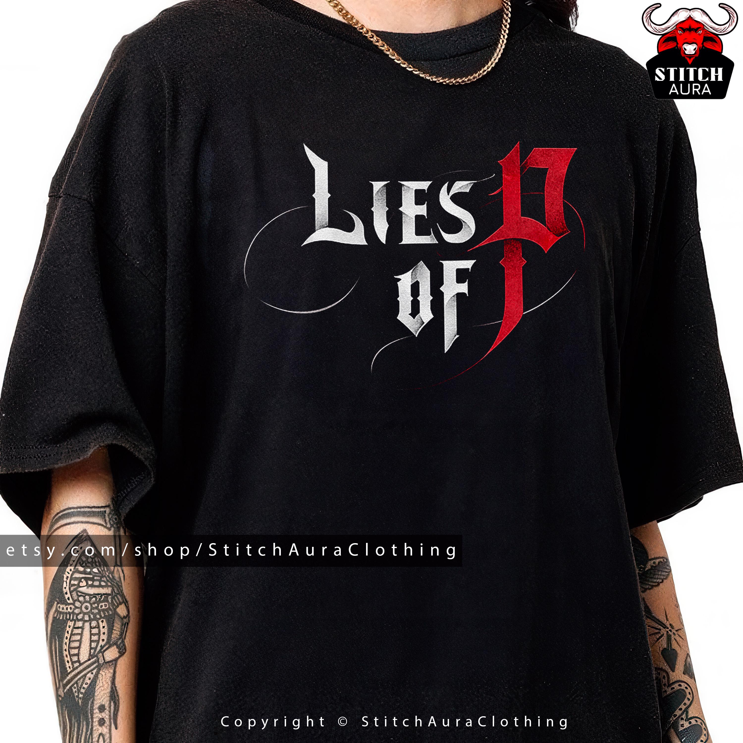 Lies of P Shirt - Etsy Finland