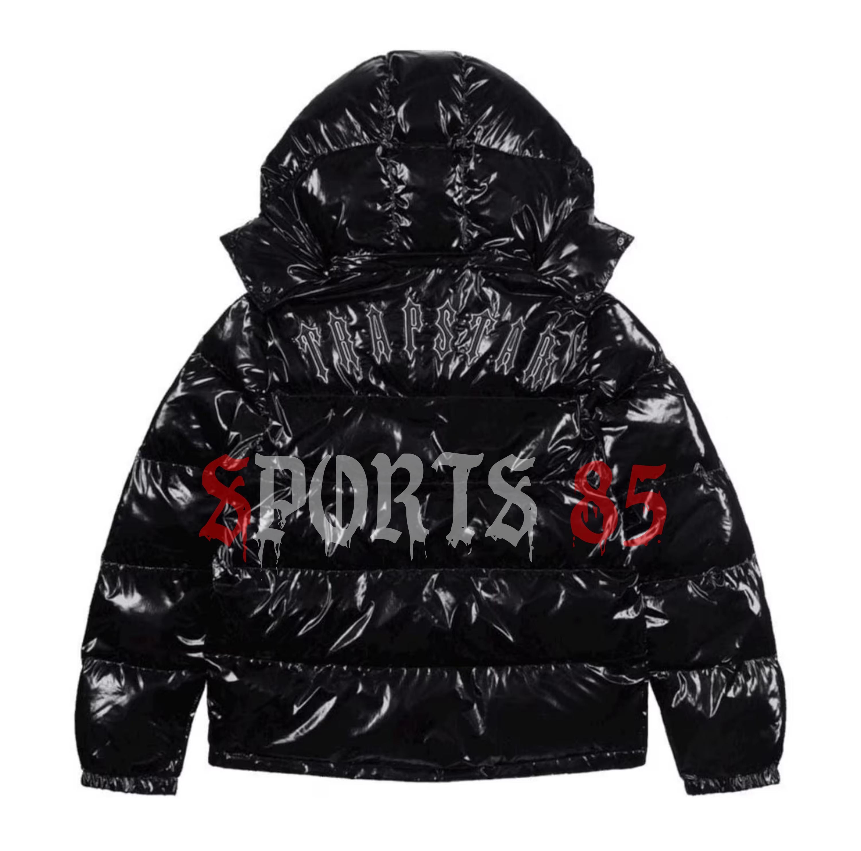TRAPSTAR IRONGATE パファー ジャケット Sサイズ 黒 Trapstar Irongate Arch Puffer Jacket Black Men's - FW23 - US