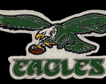 Patch bordado do Philadelphia Eagles - para passar a ferro ou costurar (lote com 100 unidades)