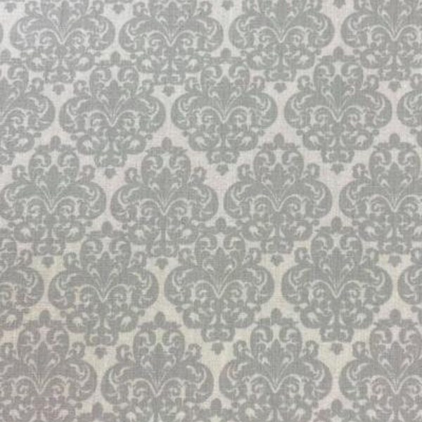 Gray Damask Etsy