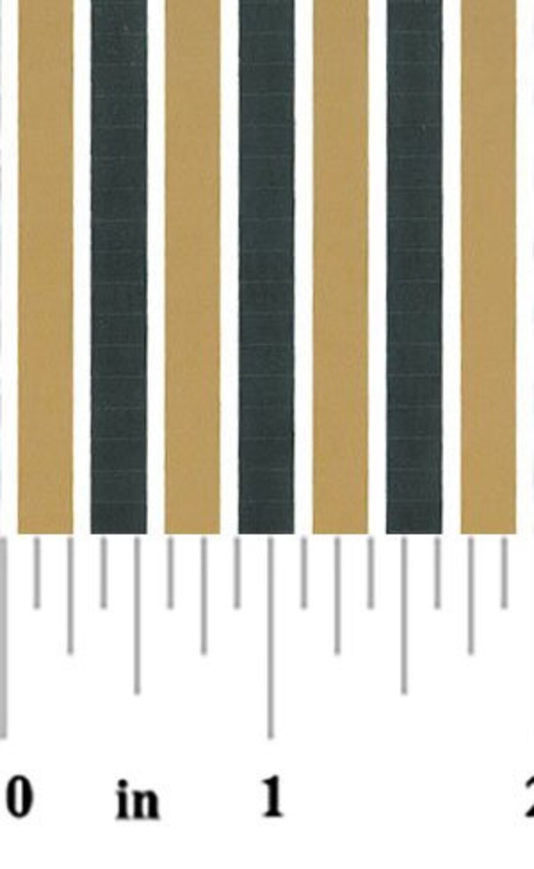 Black and Gold Stripe Fabric by Fabric Finders Etsy