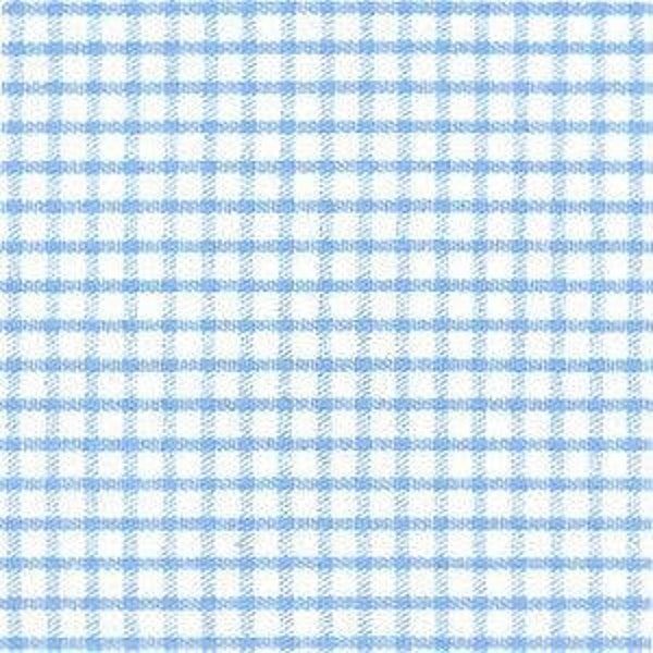 Fabric Finders Blue Window Pane Fabric