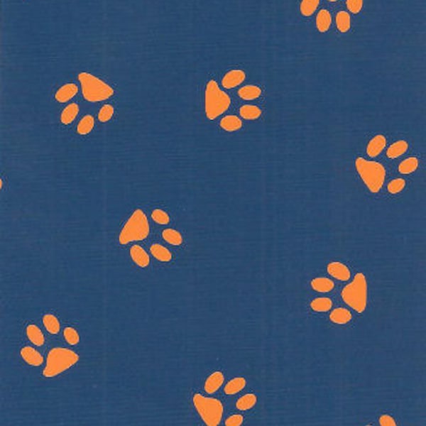 Tiger Paw Fabric - Etsy