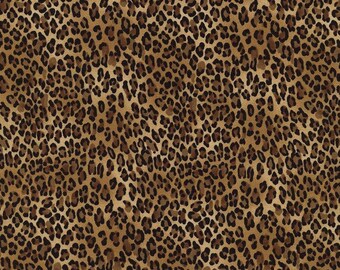 Leopard Fabric Etsy