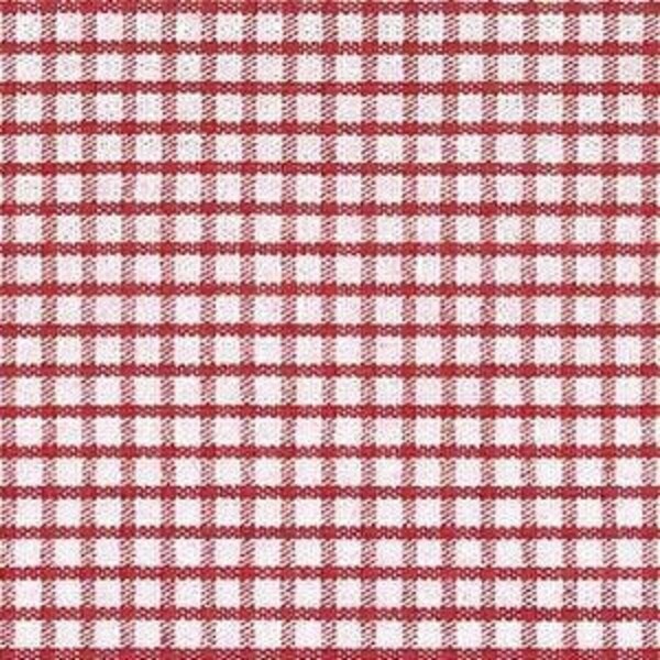 Fabric Finders Berry Window Pane Fabric