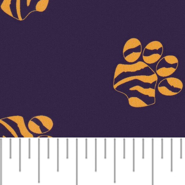Tiger Paw Fabric - Etsy