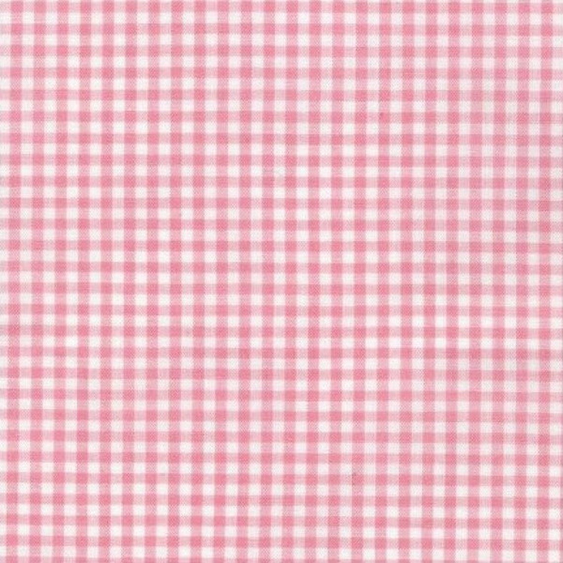 1/8 Pink Carolina Gingham Fabric by Robert Kaufman - Etsy