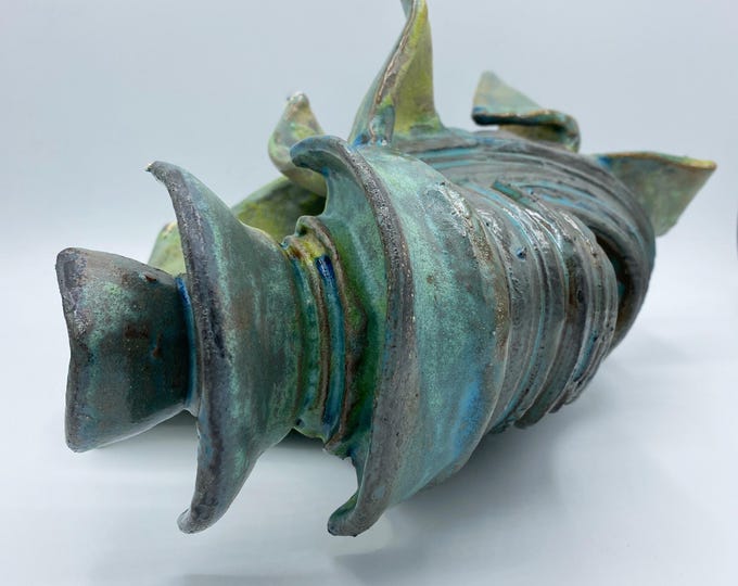 Wreckage, Original Handmade Ceramic Sculpture