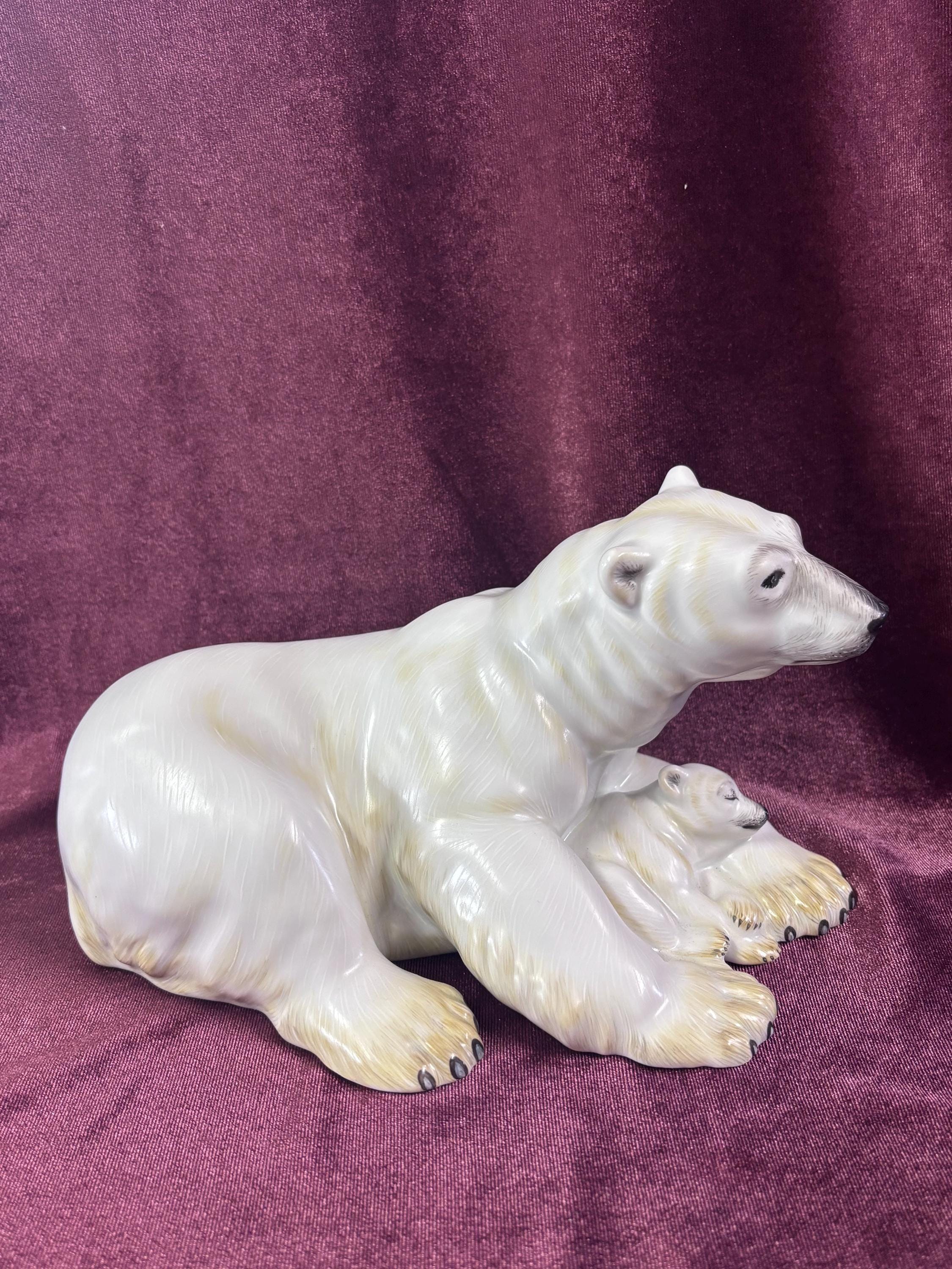 Herend Figurines Bear - Etsy