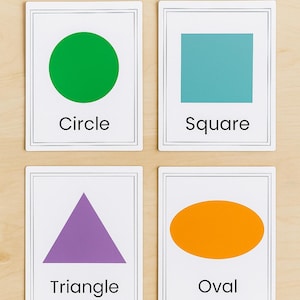 Shape Flashcards - Printable