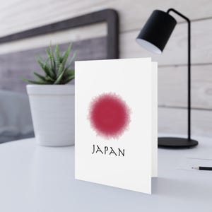 Japan geïnspireerde wenskaarten voor elke gelegenheid, unieke kunstkaart, minimalistisch ontwerp, perfect voor verjaardagen, festivals of gewoon omdat