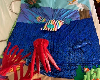 Tummy Time Blanket with Bag