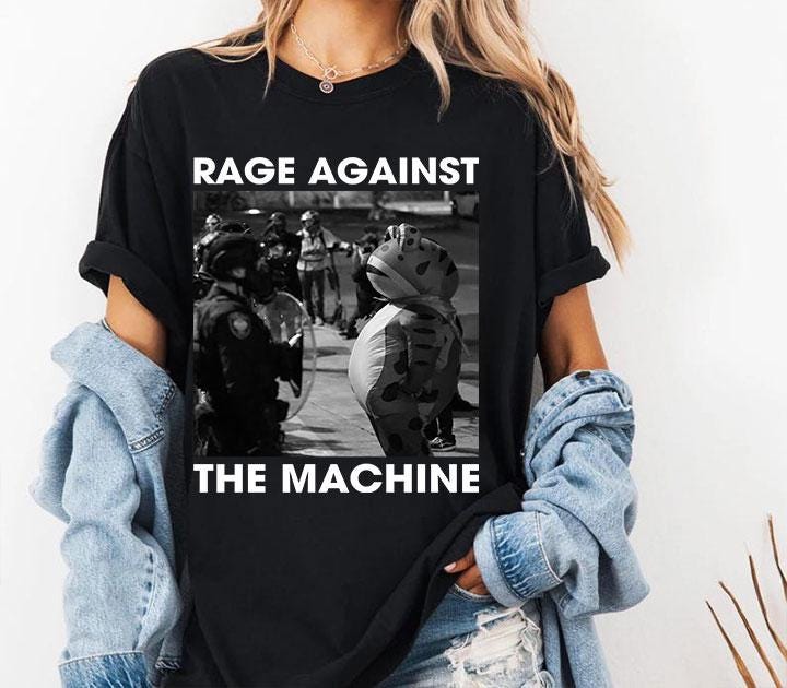 Rage Against the Machine Portland Frog Protest T Shirt - Etsy