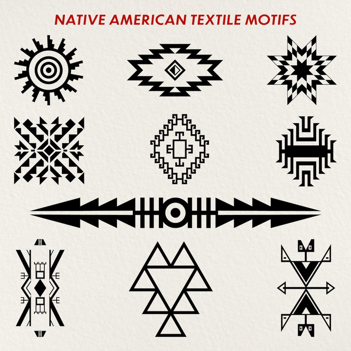 100 Native American Symbols Bundle | Png , Jpg , Pdf , Svg , Eps | No ...