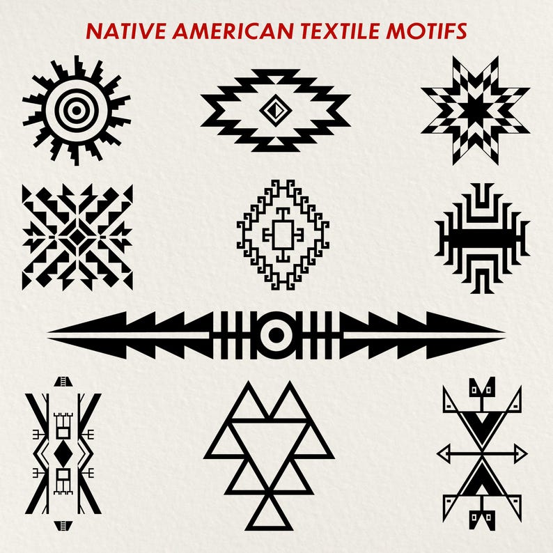 100 Native American Symbols Bundle | Png , Jpg , Pdf , Svg , Eps | No ...