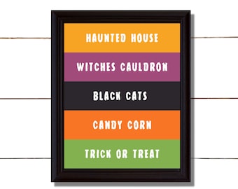 Halloween Wall Art Printable