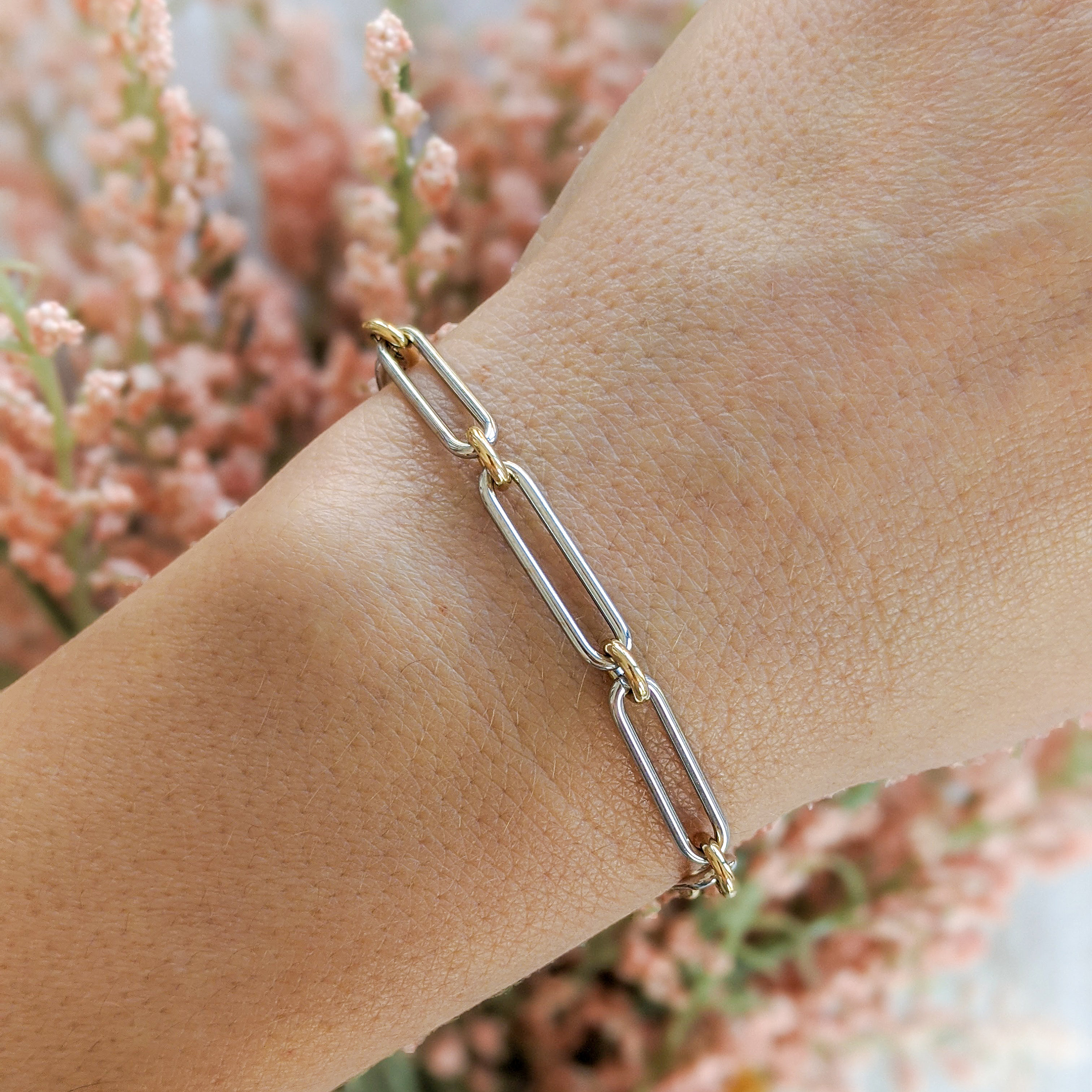 paper clip bracelet