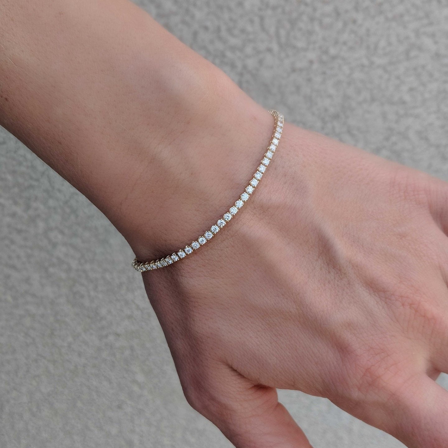 2 ct tw diamond on sale tennis bracelet