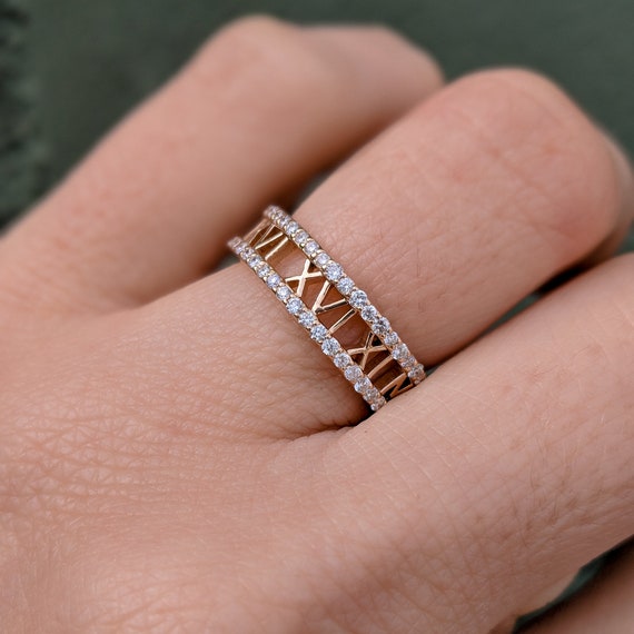 Roman Numeral Ring - 3mm - Love, Georgie