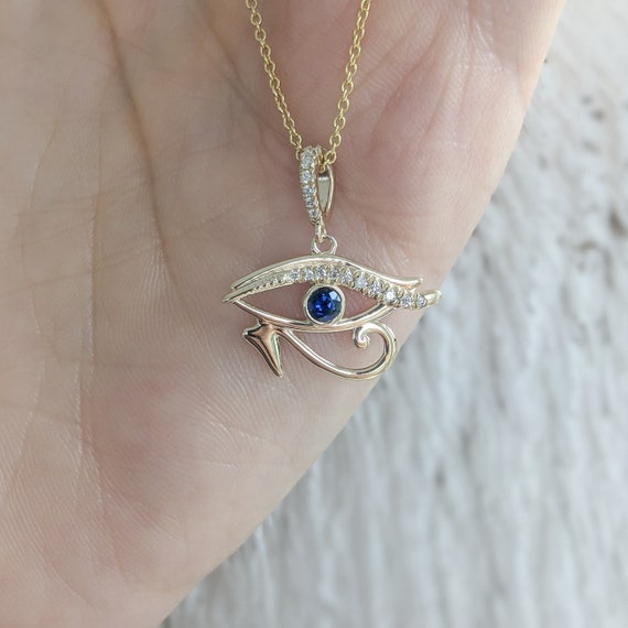 Eye of Horus Ra Pendant Egyptian God Talisman 18