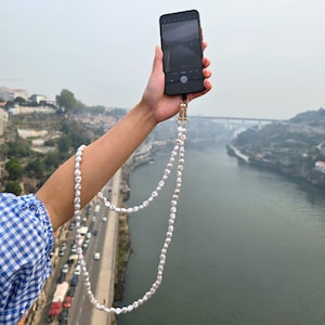 Telefoonkoord Parels Emily in Paris