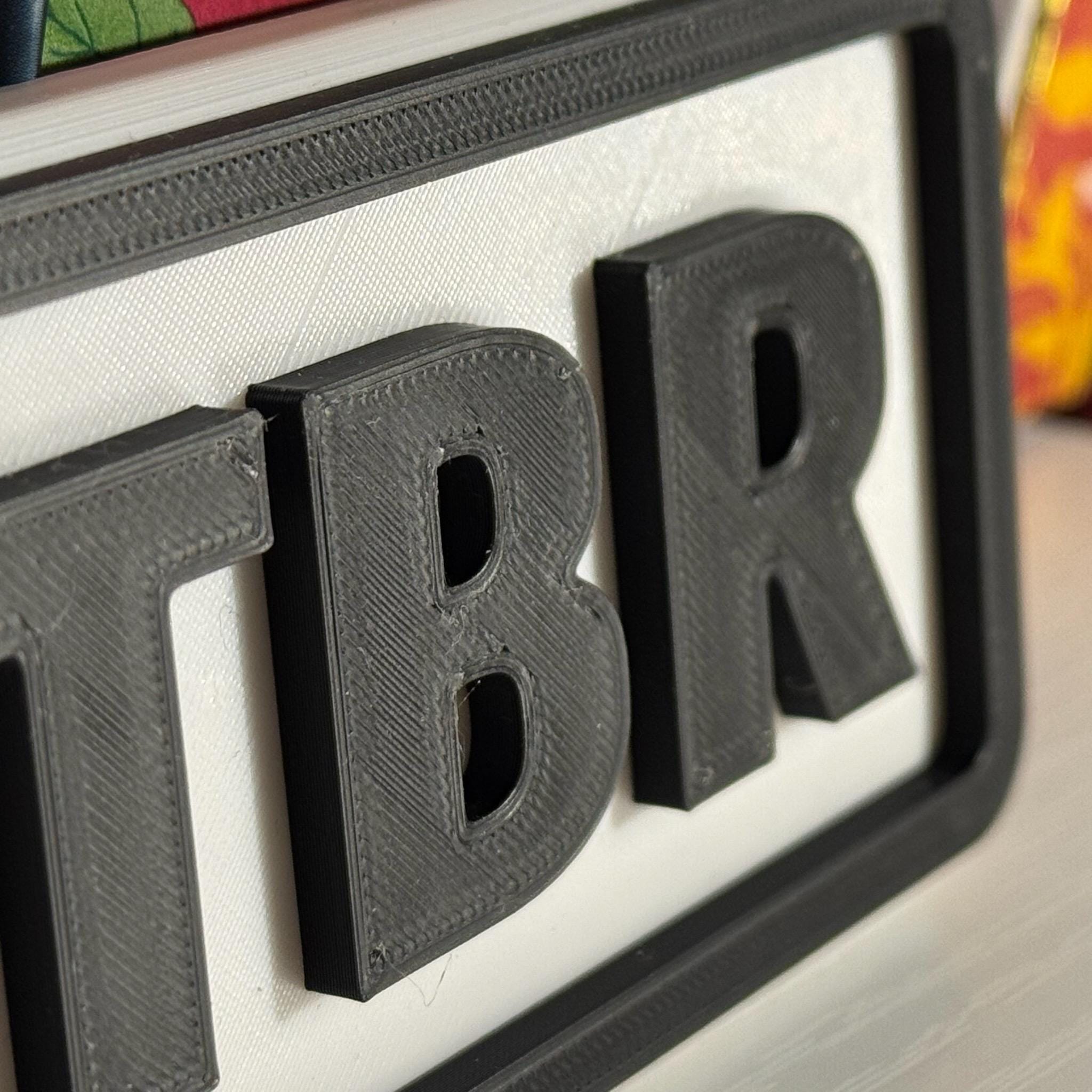 Tbr Sign TBR Bookshelf Sign: Black & White Bookish Decor - to Be Read Bookish ...