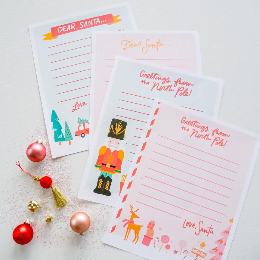 Dear Santa Printables - Etsy