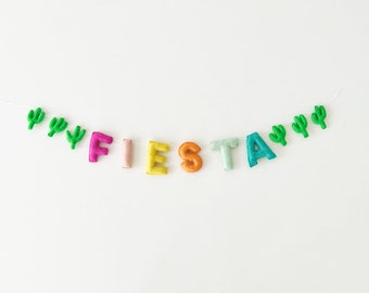 Fiesta Wool Felt Garland