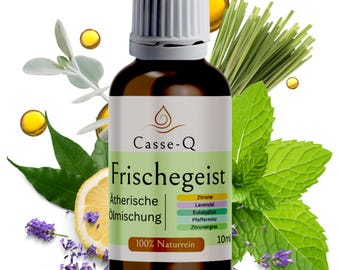 Essential Oil Blend Diffuser | Lavender, Peppermint, Eucalyptus | All Natural, Handmade in Germany | Aromatherapy Gift