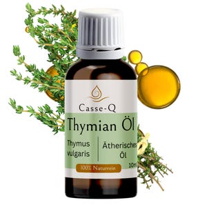 Thymianöl 100 % naturrein – ätherisches Öl, Aromatherapie, Diffuser, Raumduft, DIY-Kosmetik & Massage | handabgefüllt