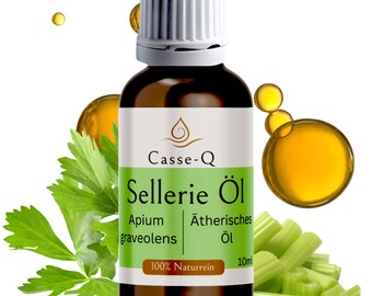 Celery oil 100% pure – essential oil, aromatherapy, diffuser, room fragrance, DIY cosmetics & massage | hand-bottled