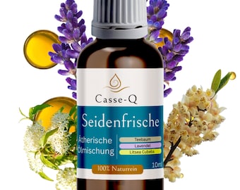 Silky Fresh – Essential Oil Blend for Diffusers & Room Fragrances | Tea Tree, Lavender, Litsea Cubeba | Pure, Hand-Bottled